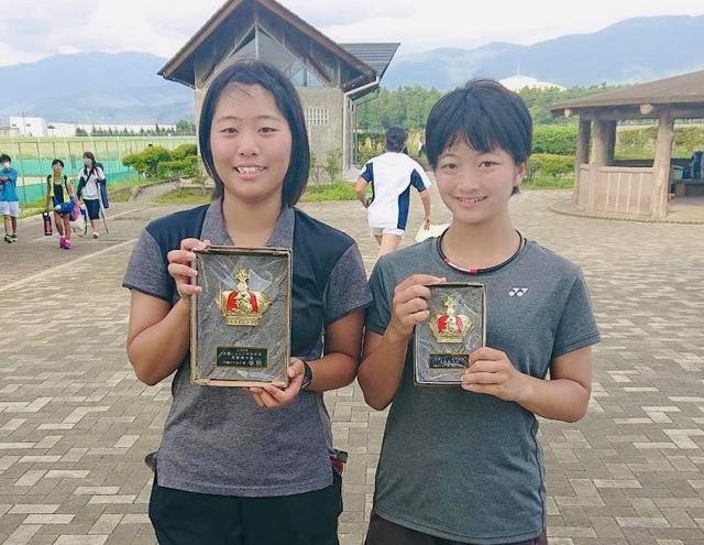 シングルス優勝 長野県大会 松商学園テニス部